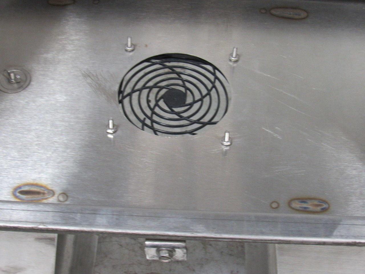 Hoffman A-30H2412SS6LP 30"x24"x12" Stainless Steel Electrical Enclosure Footed