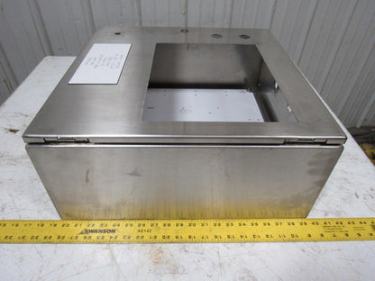 Hoffman CSD20208SS 20x20x8" Stainless Steel Electrical Enclosure W/Backplate