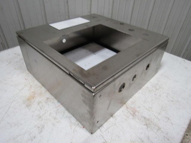 Hoffman CSD20208SS 20x20x8" Stainless Steel Electrical Enclosure W/Backplate