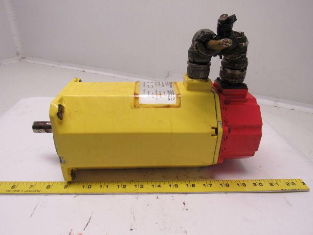 Fanuc A06B-0512-B000 Model 5 AC Servo Motor 110V 3PH 2000 RPM 8 Pole
