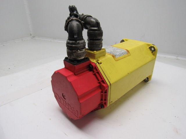 Fanuc A06B-0512-B000 Model 5 AC Servo Motor 110V 3PH 2000 RPM 8 Pole
