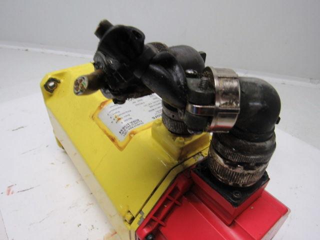 Fanuc A06B-0512-B000 Model 5 AC Servo Motor 110V 3PH 2000 RPM 8 Pole