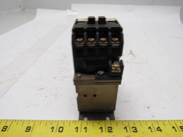 Westinghouse BFD40S BFD Control Relay 300 V Fixed Contacts 120 V Coil 4 NO Poles