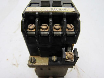 Westinghouse BFD40S BFD Control Relay 300 V Fixed Contacts 120 V Coil 4 NO Poles