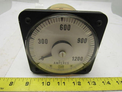 EIL Instruments DB-18 Clark Panel Mount 0-1200 Amperes