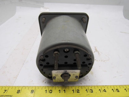 GE General Electric DB-18 Panel Mount Tachometer Voltmeter -25-+25 RPM