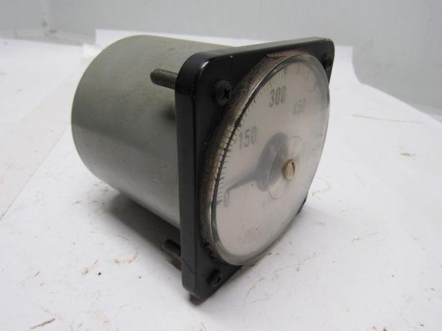 GE General Electric DB-30 105111GZSJ1JDB Panel Meter D-C Ammeter 10 MA 0-600 RPM