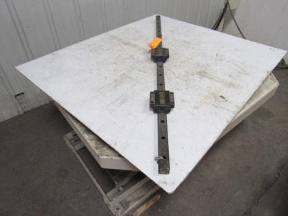 Cincinnati Milacron Sabre 750 X Axis Linear Rail & Bearing Blocks 56" OAL
