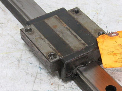 Cincinnati Milacron Sabre 750 X Axis Linear Rail & Bearing Blocks 56" OAL