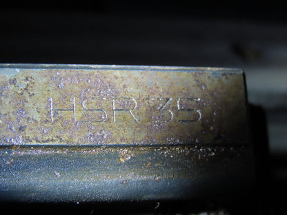 Cincinnati Milacron Sabre 750 X Axis Linear Rail & Bearing Blocks 56" OAL