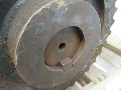 Large In-Line Gear Box speed Reducer 240:1 Ratio 3-3/4" Output 1-7/8" Input