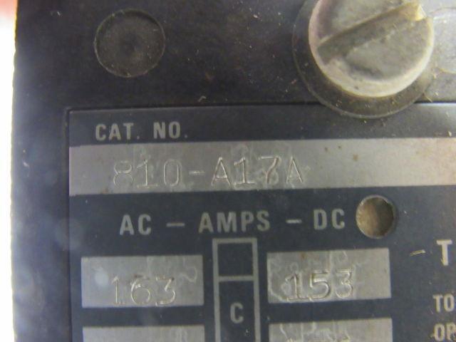 A-B Allen Bradley 810A17A Inverse Time Relay 108A
