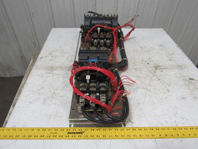 A-B Allen Bradley 520VF-EOD-XXX Series B Two Speed Starter 100HP Size 4