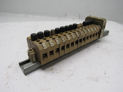 Klippon SAK S3/32 Terminal Block Din Rail Mount Connector Fuse Lot of 29 Blocks