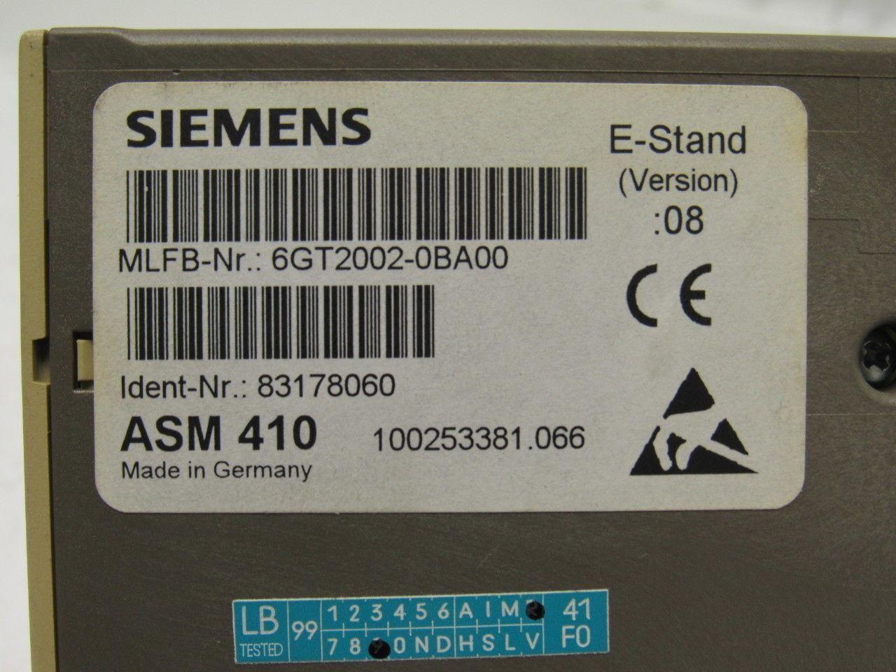 Siemens 6GT2002-0BA00 Simatic Moby Module