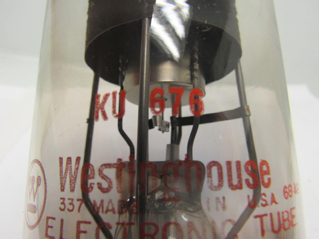 Westinghouse KU676 Circa 1940 Vintage Steampunk NEW Thyratron Electronic Tube