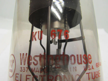 Westinghouse KU676 Circa 1940 Vintage Steampunk NEW Thyratron Electronic Tube
