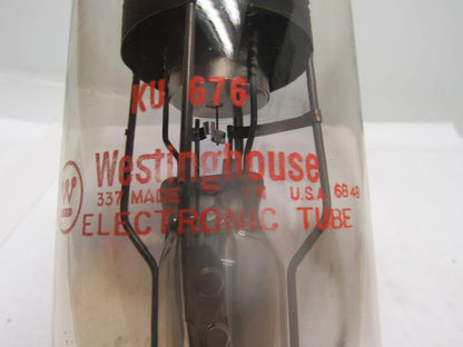 Westinghouse KU676 Circa 1940 Vintage Steampunk NEW Thyratron Electronic Tube