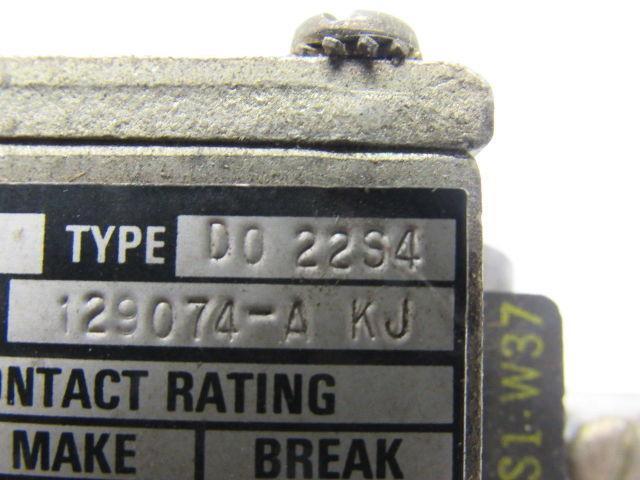 Square D D022 - S4 Class 7001 Series A Pilot Duty Relay 600 V