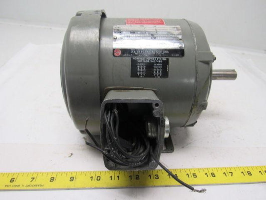 US Motors F-4835-04-274 1/3HP 3PH 230/460V 1145RPM Electric Motor
