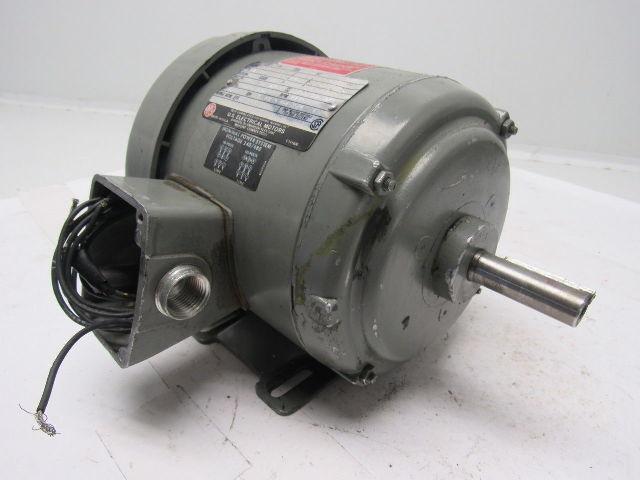 US Motors F-4835-04-274 1/3HP 3PH 230/460V 1145RPM Electric Motor