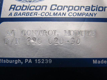 Robicon 326 020-30 AC Control Module Relay Bank