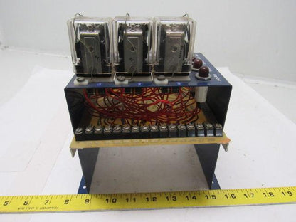 Robicon 326 020-30 AC Control Module Relay Bank