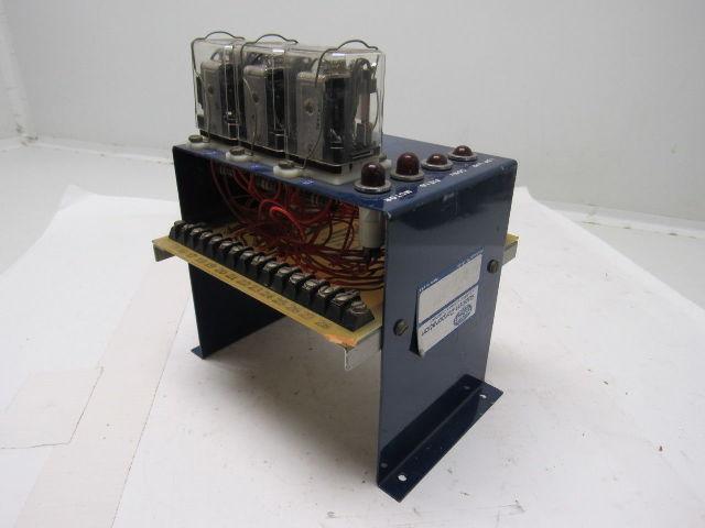 Robicon 326 020-30 AC Control Module Relay Bank