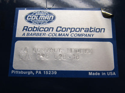 Robicon 326 020-30 AC Control Module Relay Bank