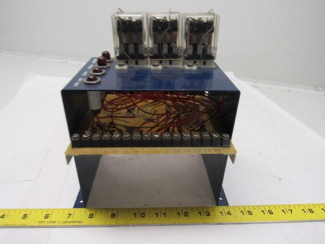 Robicon 326 020-30 AC Control Module Relay Bank