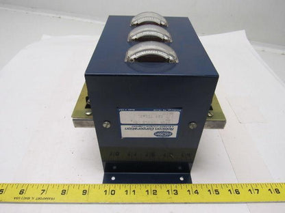 Robicon 326 008-31 Meter Module DCD, DCF 240V Analog Ammeter Bank