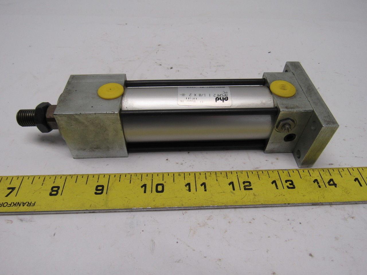 PHD NPGMF2 1-1/8" x 2" -B- Pneumatic Air Cylinder 1-1/8" Bore 2" stroke