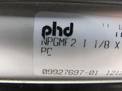 PHD NPGMF2 1-1/8" x 2" -B- Pneumatic Air Cylinder 1-1/8" Bore 2" stroke