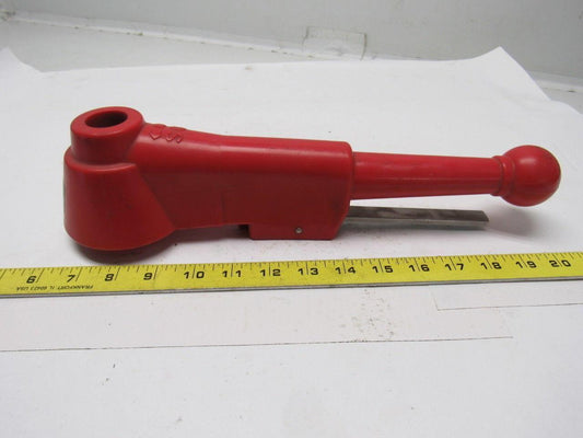 Asahi America Large Ball Lever Valve Handle 18mm Square 14-1/2" OAL