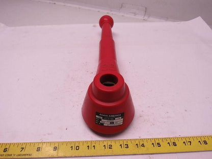 Asahi America Large Ball Lever Valve Handle 18mm Square 14-1/2" OAL