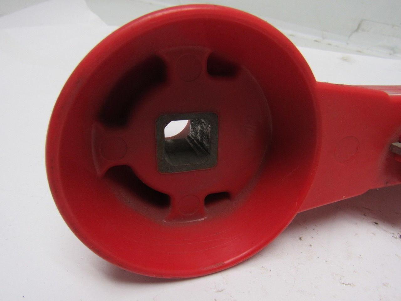 Asahi America Large Ball Lever Valve Handle 18mm Square 14-1/2" OAL