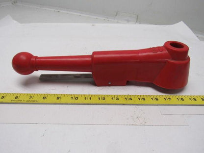 Asahi America Large Ball Lever Valve Handle 18mm Square 14-1/2" OAL