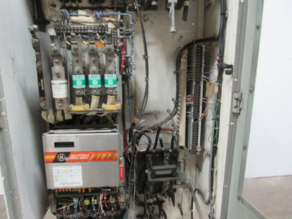 GE 7VNES030CD06 250HP Adjustable Speed AC Drive System In Cabinet 500V 425A
