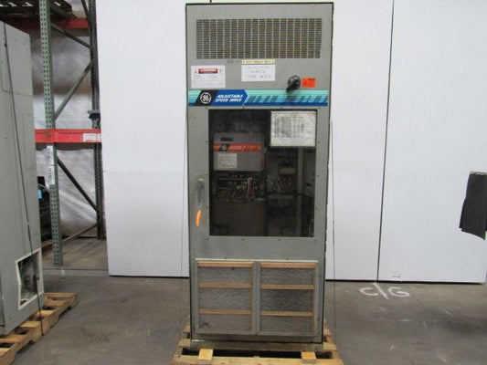 GE 7VNES030CD08 75HP Adjustable Speed AC Drive System In Cabinet 500V 127A