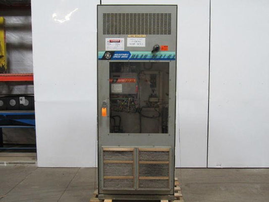 GE 7VNES030CDO1 50HP Adjustable Speed AC Drive System In Cabinet 500V 127A