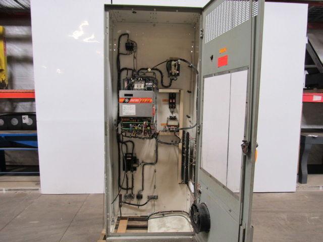 GE 7VNES030CDO1 50HP Adjustable Speed AC Drive System In Cabinet 500V 127A
