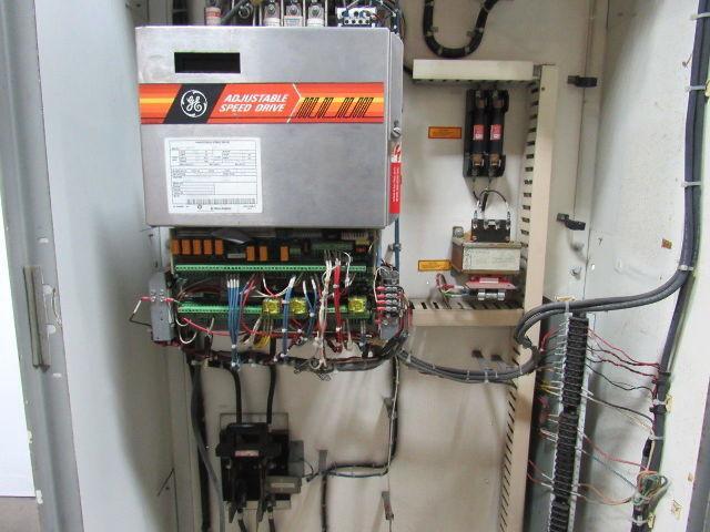 GE 7VNES030CDO1 50HP Adjustable Speed AC Drive System In Cabinet 500V 127A