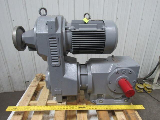 SEW-EURODRIVE K96VU41BEFDADV132M4 Variable Speed Drive 4.9-30RPM 460V 3ph