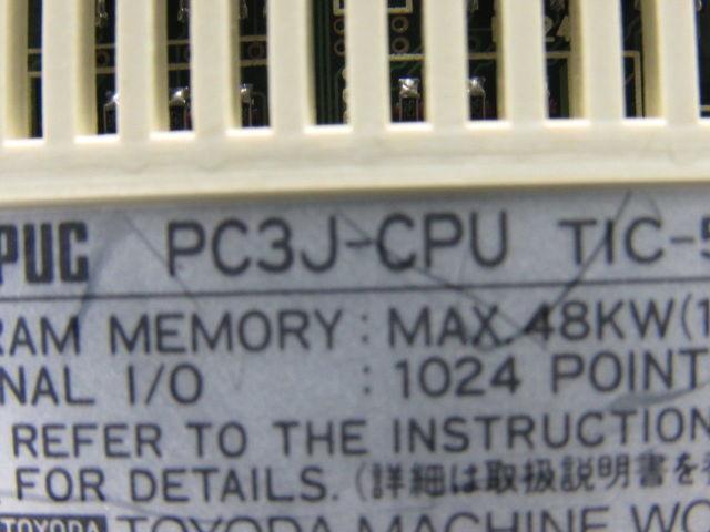 Toyoda Toyopuc PC3J-CPU TIC-5339 Processor Module