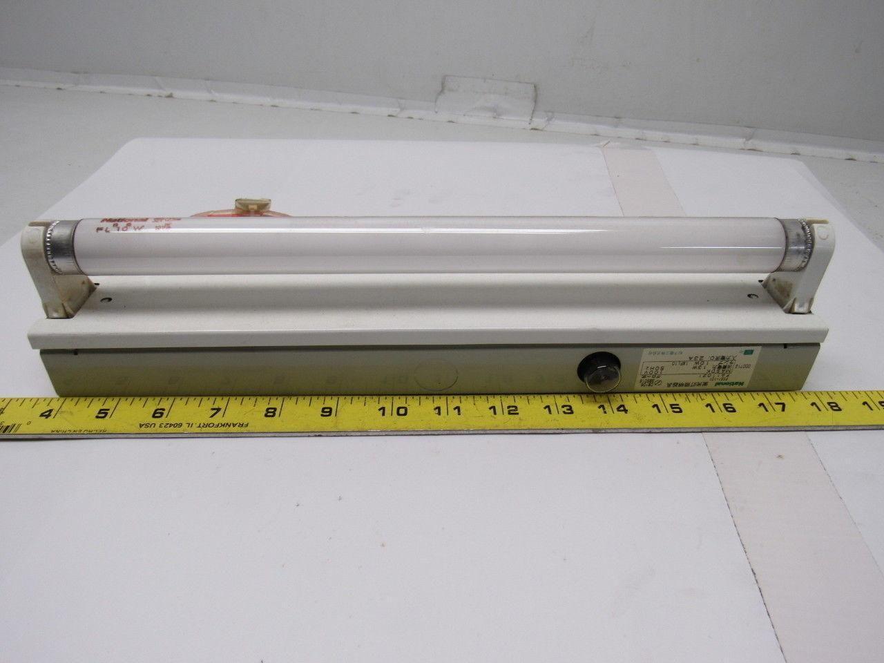 National FSS1-101 Electrical Enclosure 12" Fluorecent Light W/Switch 100V 50Hz