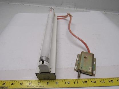 National FSS1-101 Electrical Enclosure 12" Fluorecent Light W/Switch 100V 50Hz
