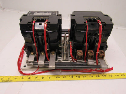 square d ES31091-507-52 Reversing Starter Size 4  100Hp 120V Coil