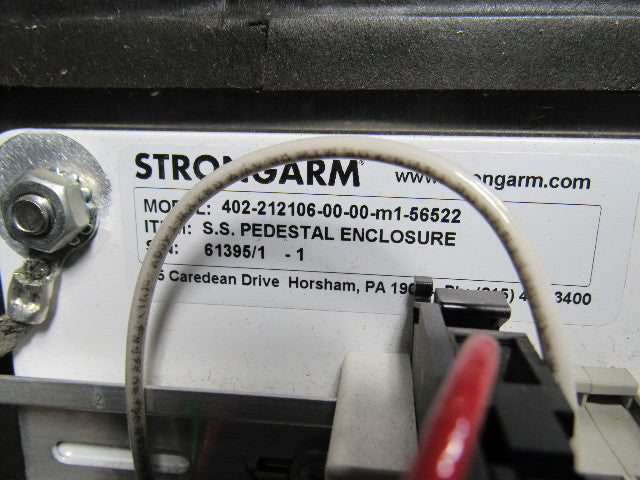 ARISTA STRONGARM ADM-1817AP Operator Interface & S.S. Pedestal Complete Unit