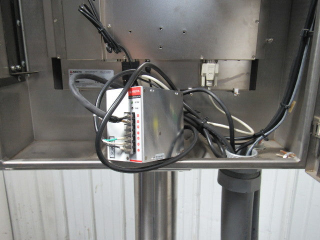 ARISTA STRONGARM ADM-1817AP Operator Interface & S.S. Pedestal Complete Unit