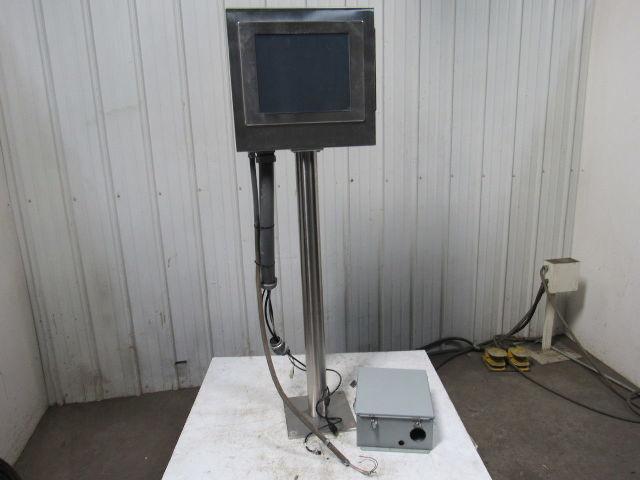 ARISTA STRONGARM ADM-1817AP Operator Interface & S.S. Pedestal Complete Unit